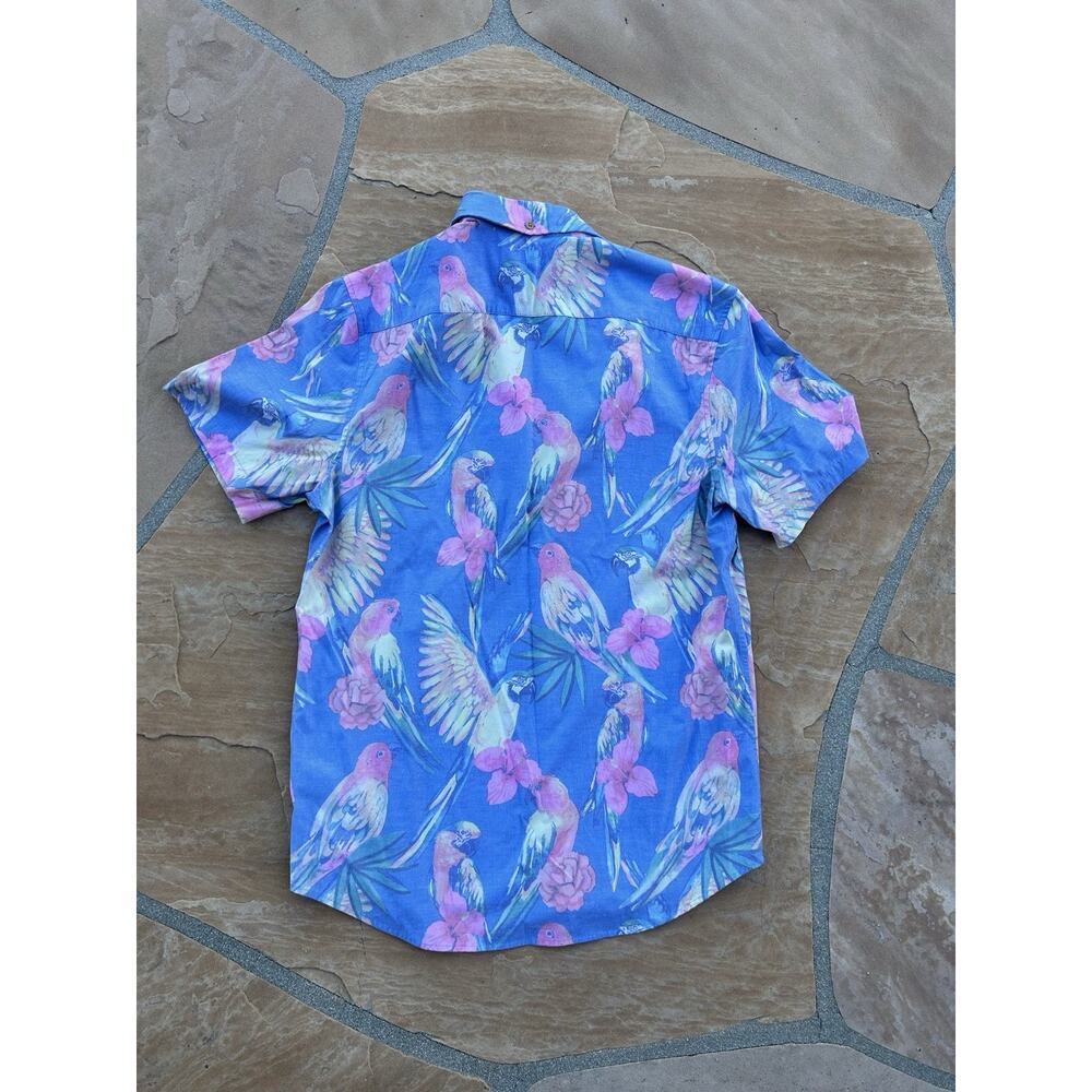 Chubbies Stay Fly Popover Sport Hawaiian Shirt Men's Size Medium CR - Picture 3 of 4